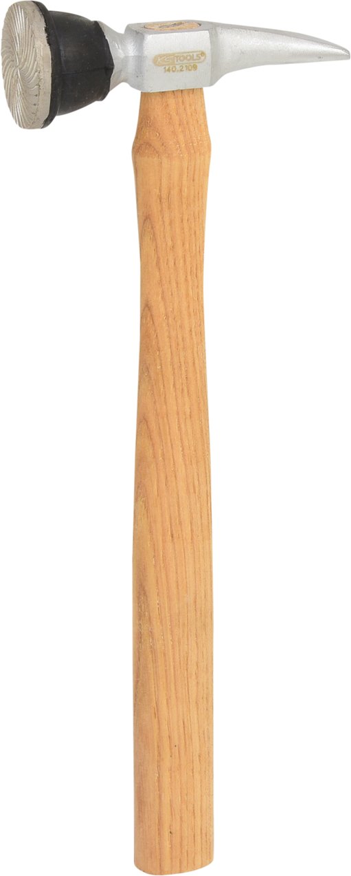 KS Tools 140.2109 Karosserie-Riffelhammer grob, rund/spitz