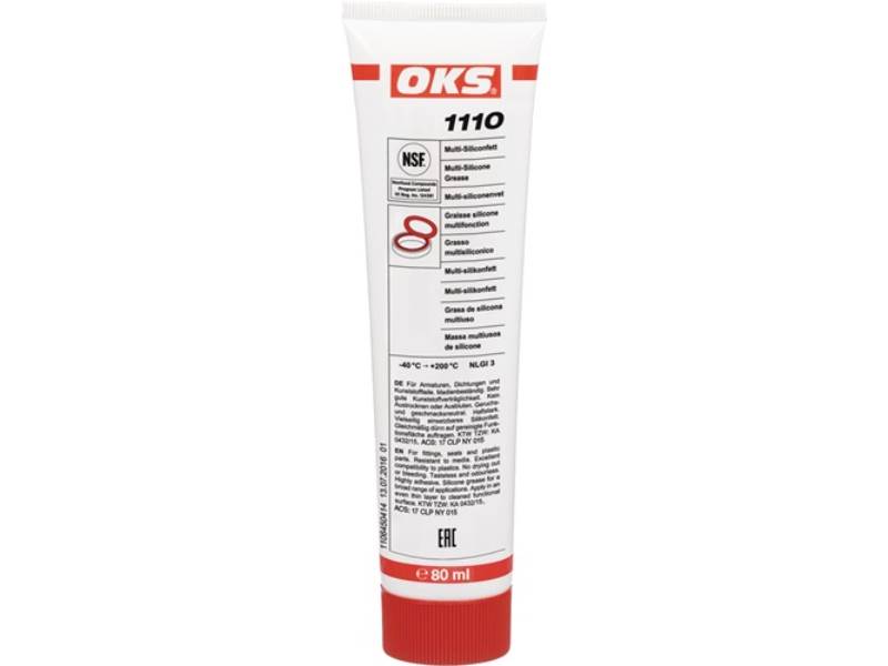 OKS 1106450414 Multisiliconfett 1110 NSF-H1 transparent 80 ml