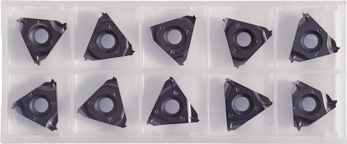 TECWERK  Wendeschneidplatten-Set 16IR 10-teilig rechts zum Innendrehen