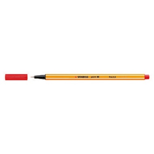 STABILO Fineliner point 88 88/40 0,4mm rot