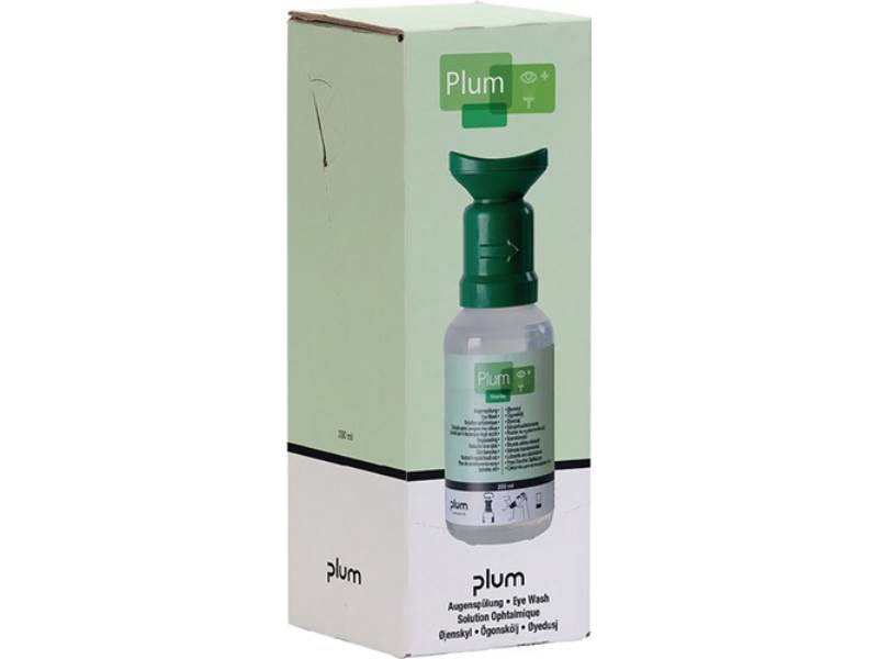 PLUM 4695 Augenspülflasche  200 ml 3 Jahre (ungeöffnete Flasche) DIN EN15154-4