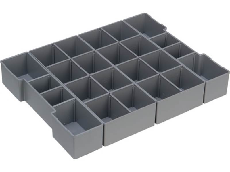 BS SYSTEMS 6000010098 Einteilungs-Set L-BOXX® K3 LB 102 B378xT313xH65mm grau