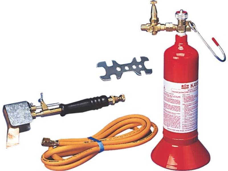 KAYSER 42404 Weichlötgerät  mit Zubehör Kupferstück Standard