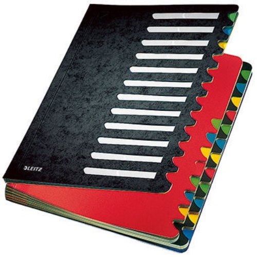 Leitz Ordnungsmappe Deskorganizer Color 59140095 24Fächer schwarz