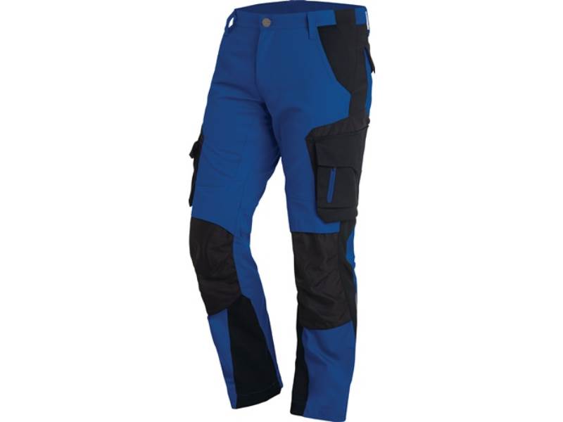 FHB 125100-3620-52 Arbeitshose FLORIAN Größe 52 royal/schwarz