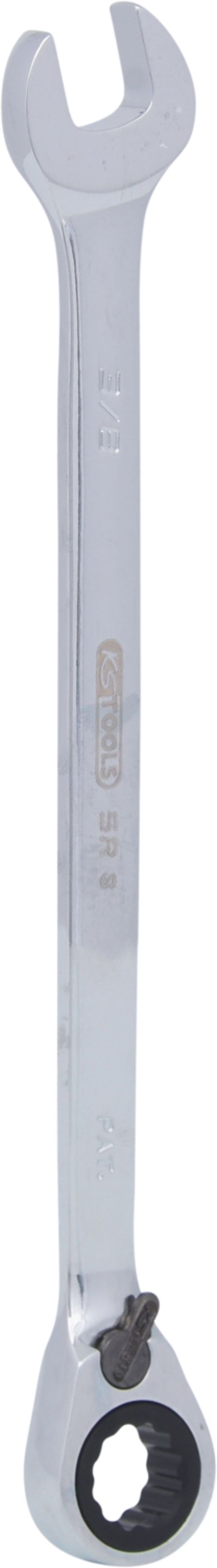 KS Tools 503.4683 GEARplus Ratschenringmaulschlüssel,umschaltbar,3/8''