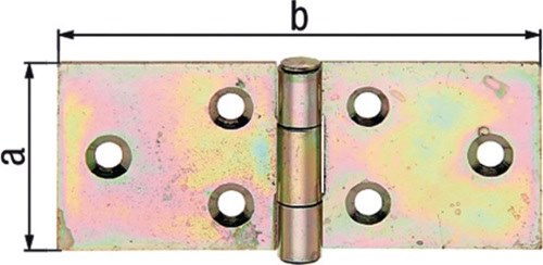GAH 361310 Tischband  Höhe 121 mm B.offen35 mm Stärke 1,5 mm Edelstahl
