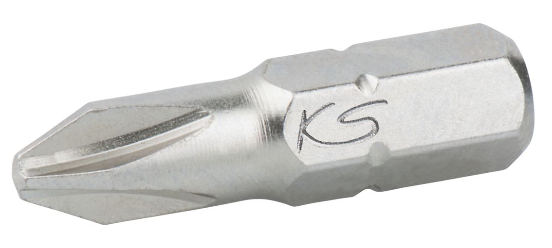 KS Tools 911.2204 1/4'' CLASSIC Bit PH, 25mm, PH2