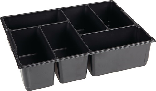 BS SYSTEMS 1000010128 Kleinteileeinsatz L-BOXX® LB 136 B404xT317xH97mm Polystyro