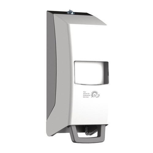 GREVEN 13447003 Seifenspender VARIOMAT ECO H351xB126xT130ca.mm 1+2 l weiß