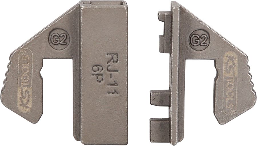 KS Tools 115.1423 Paar Crimp-Einsätze für ungeschirmte WE-Stecker