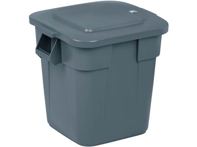 RUBBERMAID FG353600GRAY Mehrzweckbehälter  grau 151,5 l PE L595xB595xH730mm