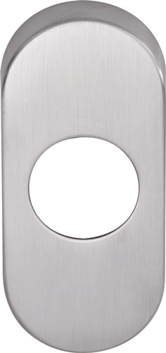 OGRO 90055002362 Drückerrosette 6621 AL Aluminium F1 Schildstärke 9 mm rund oval