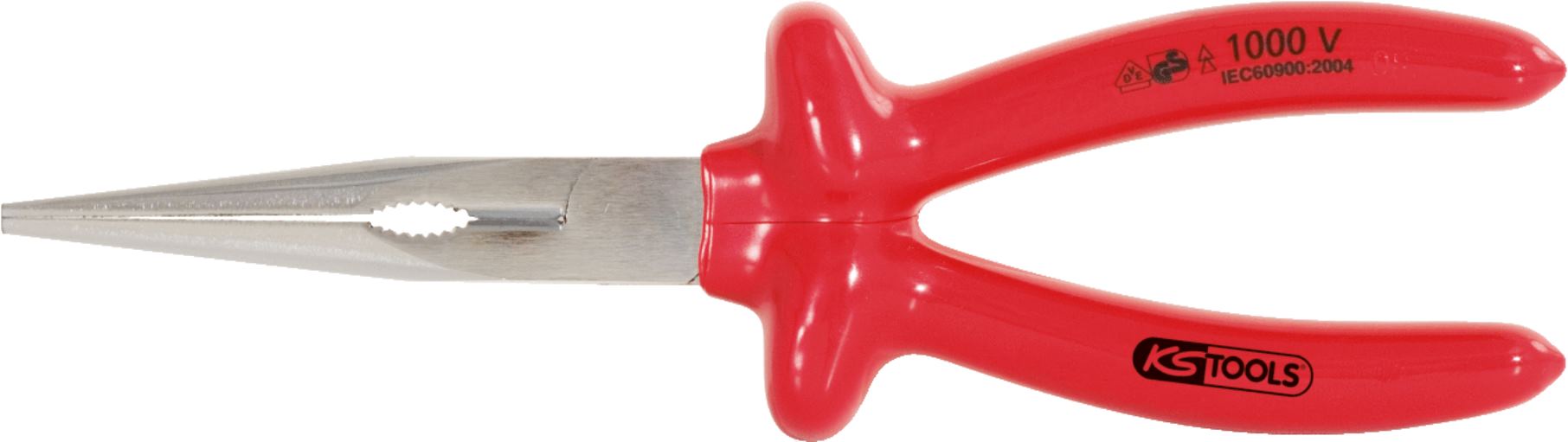 KS Tools 117.1293 CLASSIC VDE Flachrundzange, 160mm
