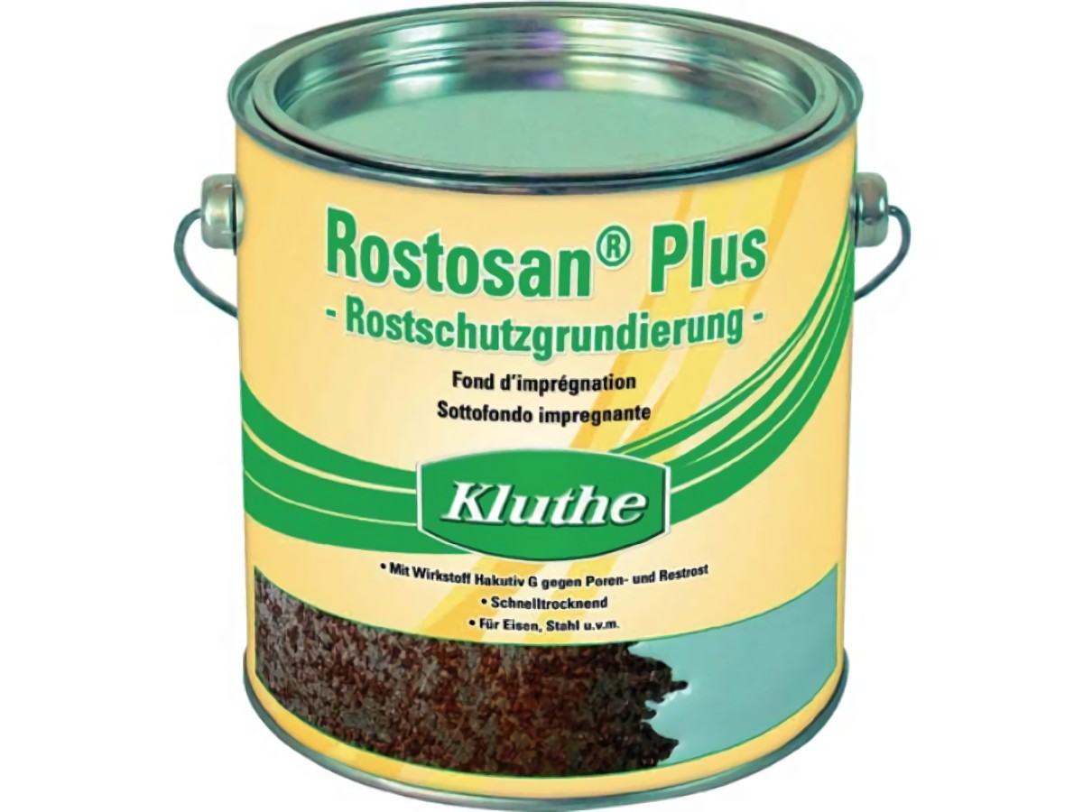 KLUTHE 011210333009-0593 Rostprimer Rostosan® Plus rotbraun 750 ml