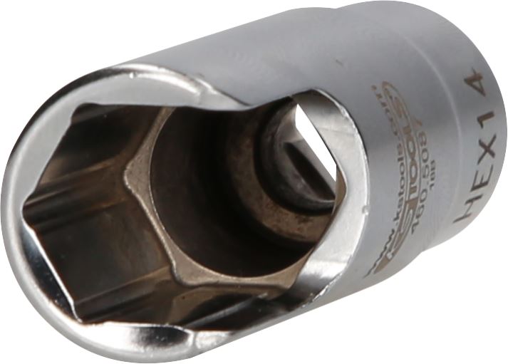 KS Tools 460.5087 3/8 Spezial-Winkel-Rohrverbinder-Stecknuss, 14 mm