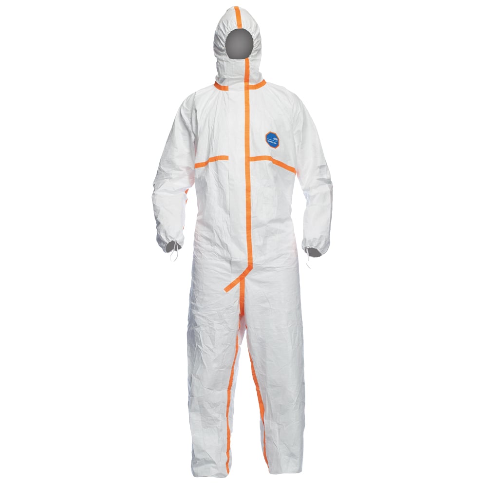 Gr .XL (58/60) *TYVEK® 800 J* SCHUTZANZUG weiß *TYVEK® 800J* PROTECTIVE SUIT