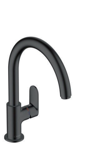 HANSGROHE 71870670 Einhebel-Spültischmischer VERNIS Blend 260 mattschwarz mattsc