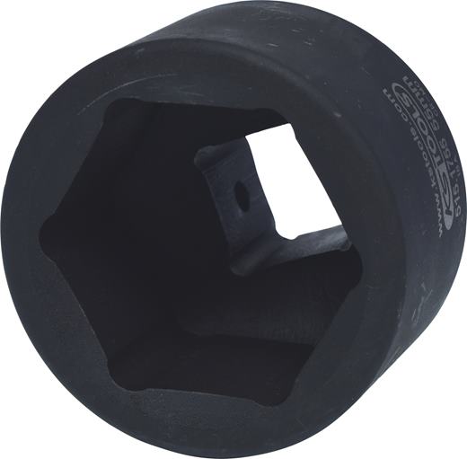 KS Tools 515.1755 1'' Sechskant-Kraft-Stecknuss, kurz, 55mm