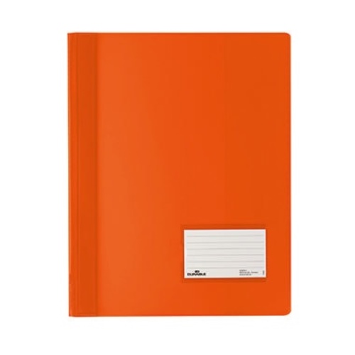 DURABLE Schnellhefter DURALUX 268009 DIN A4 Hartfolie orange