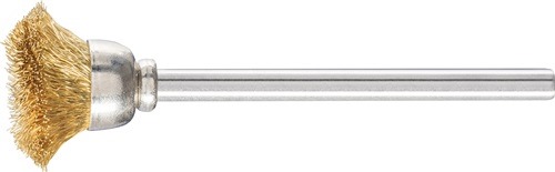 PFERD TOOLS 43209253 Minitopfbürste TBU 1503/3 MES 0,10 D15xB3xL5mm Messing