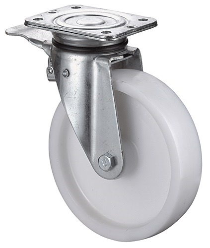 BS ROLLEN N120.B10.127 Schwerlastlenkrolle  Rad-Ø 125 mm Tragfähigkeit 600 kg mi