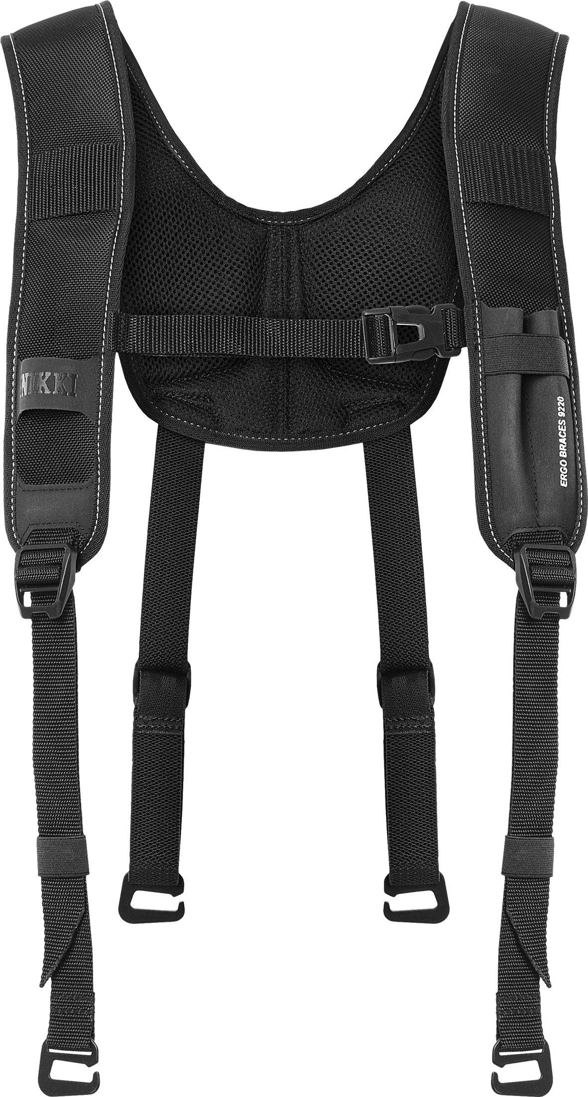 FRISTADS 127705-940 Snikki Ergo Hosenträger 9220 PPL  Gr.ONESIZE Schwarz