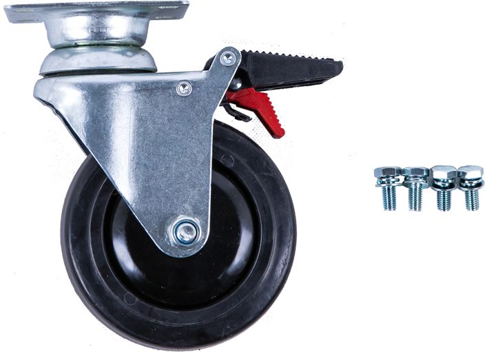KS Tools 873.5008-R011P Lenkrolle mit Bremse zu PERFORMANCEplus Werkstattwagen i