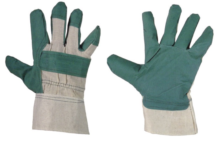 CHICAGO, Mech. Schutzhandschuh, PVC, rot, 27 cm Gr. 10,5