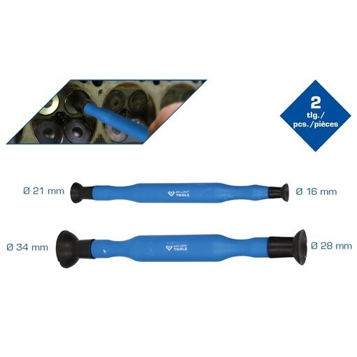 Brilliant Tools  BT546000 Ventilläpper-Satz, 2-tlg