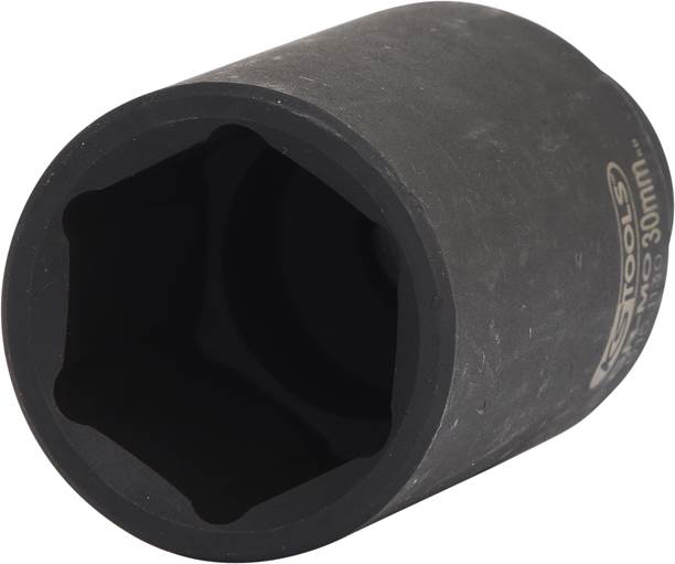 KS Tools 515.1130 1/2'' Sechskant-Kraft-Stecknuss, lang, 30mm