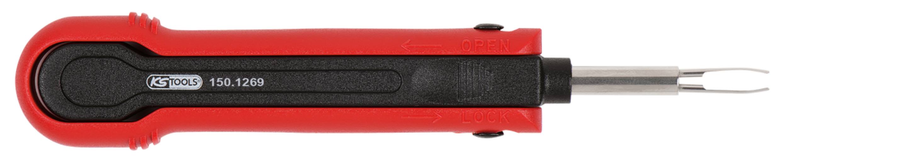 KS Tools 150.1269 Entriegelungswerkzeug für Flachsteckkontakte JPT / SPT