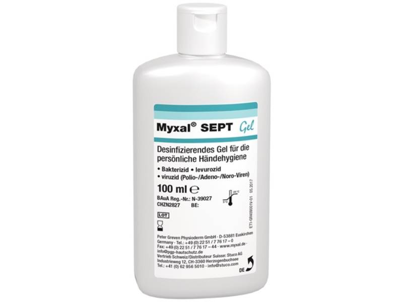 MYXAL 13743001 Handdesinfektionsgel MYXAL® SEPT GEL 100 ml