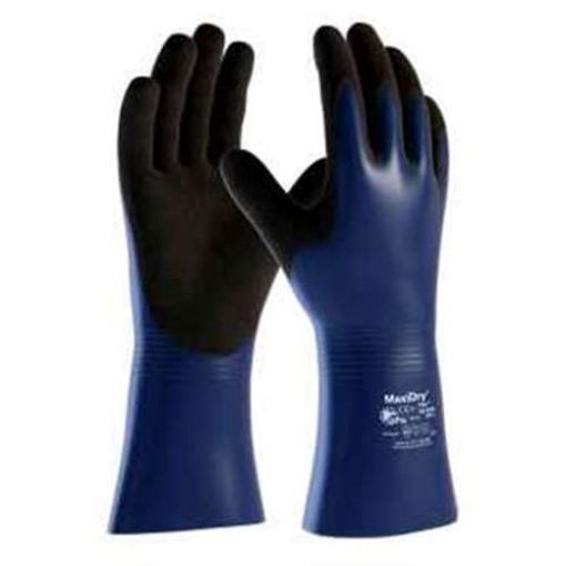 ATG MaxiDry Plus 2381_9 Gr.9 (56-530) Chemikalienschutzhandschuhe, Kat.3, Nitril