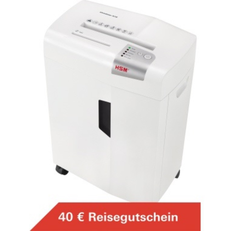 HSM Aktenvernichter shredstar X15 1030121 Partikel 4x35mm weiß