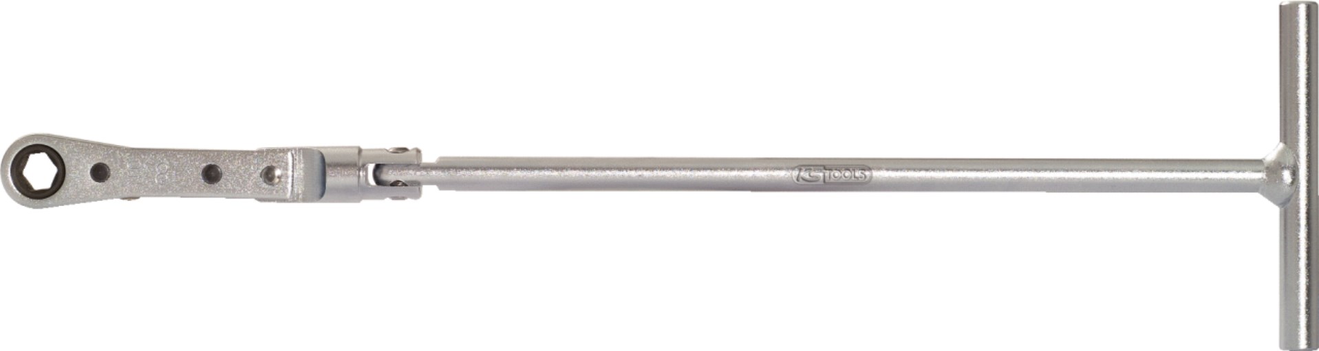 KS Tools 500.7340 Glühkerzen-T-Griff-Ringratschen-Hubknarre, 8mm