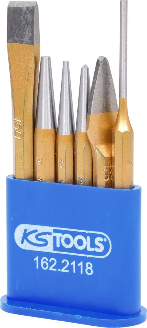 KS Tools 162.2118 Kombi-Werkzeugsatz, 6-tlg. in Kunststoffhalter