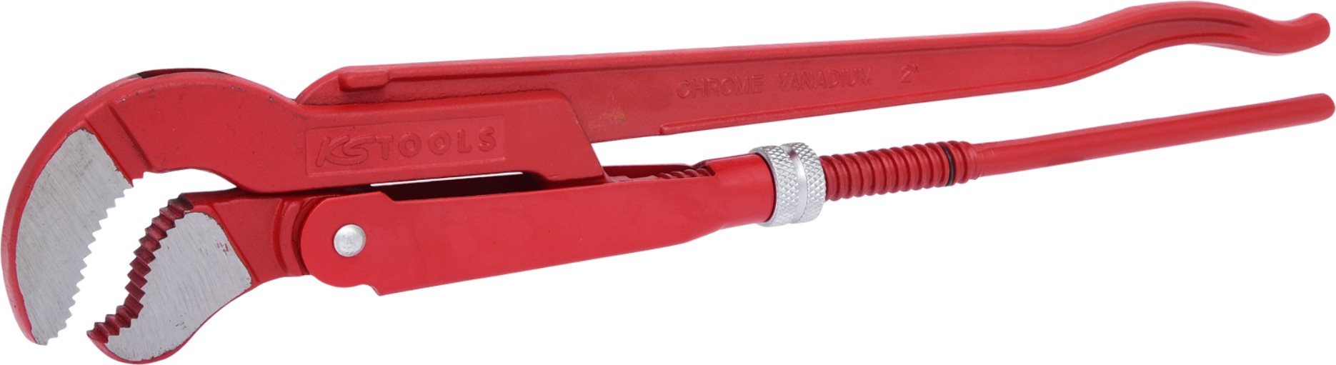 KS Tools 113.2000 45° gewinkelte Eckrohrzange, 2''