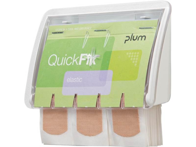 PLUM 5531 Pflasterspender QuickFix® UNO B130xH85xT35ca. mm transparent