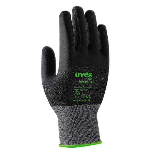 Uvex 6054611 Schutzhandschuhe C300 wet plus 60546 Größe 11