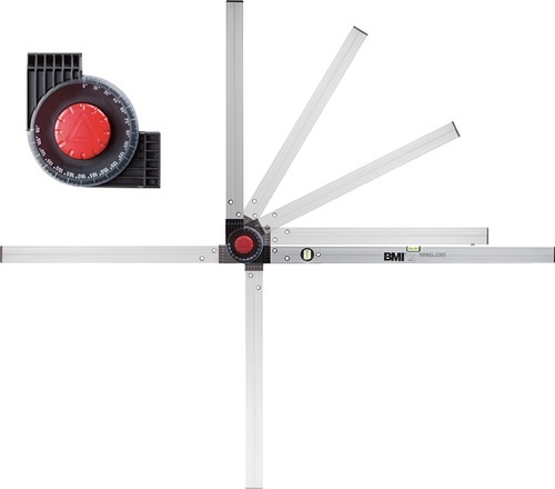 BMI 715 060 080 Winkelmessgerät WINKELSTAR Messbereich 0-180 Grad Schenkellänge