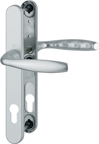 HOPPE 3257371 Profil-Garnitur New York 1810/3346 Aluminium F1 PZ für Türstärke 6