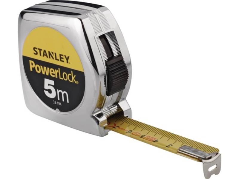 STANLEY 0-33-442 Taschenrollbandmaß PowerLock® Länge 10 m Breite 25 mm mm/cm EG
