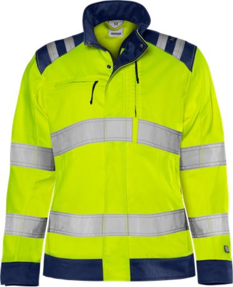 Fristads Kansas 131984-171 High Vis Green Jacke Damen Kl. 3 4068 GPLU Gr.4XL War