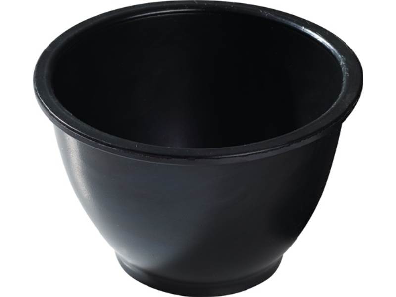 PROMAT  Gipsbecher  Höhe 90 mm D. oben:125 / unten: 60 mm konisch Gummi schwarz