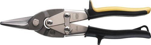 ERDI D16S Figurenschere  Länge 240 mm gerade Stahl max. 1,2 mm Edelstahl max. 1
