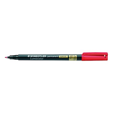 STAED Lumocolor permanent special 319 F-2 rot Stichbreite F