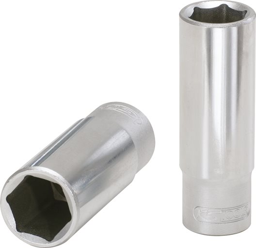 KS Tools 917.1449 1/4 Sechskant-Stecknuss, lang, 9/16''