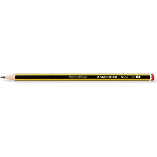 STAEDTLER Bleistift Noris 120-2 HB sechskantform gelb/schwarz
