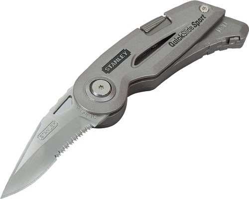 STANLEY 0-10-813 Sportmesser Quickslide II Länge 120 mm Klingentyp Sport-/Trapez